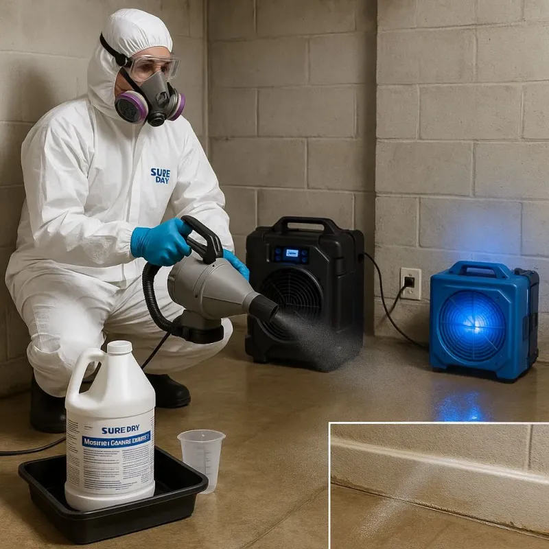 Sanitization and Odor Removal process in Bullard, TX