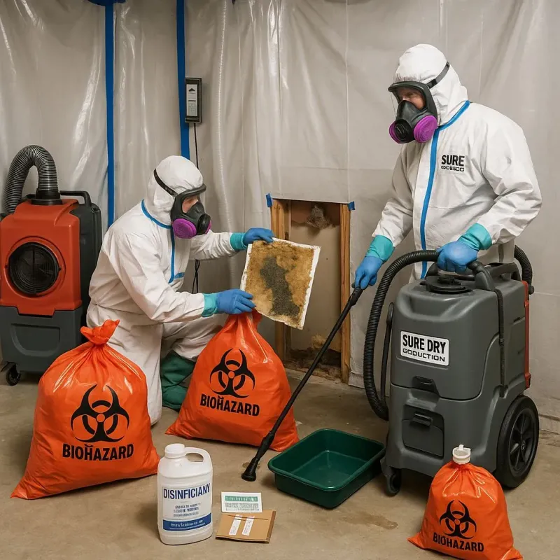 Contaminated Water Handling Protocols process in Bullard, TX