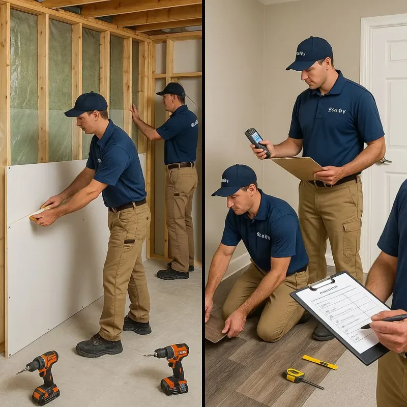 Repairs and Reconstruction process in Bullard, TX